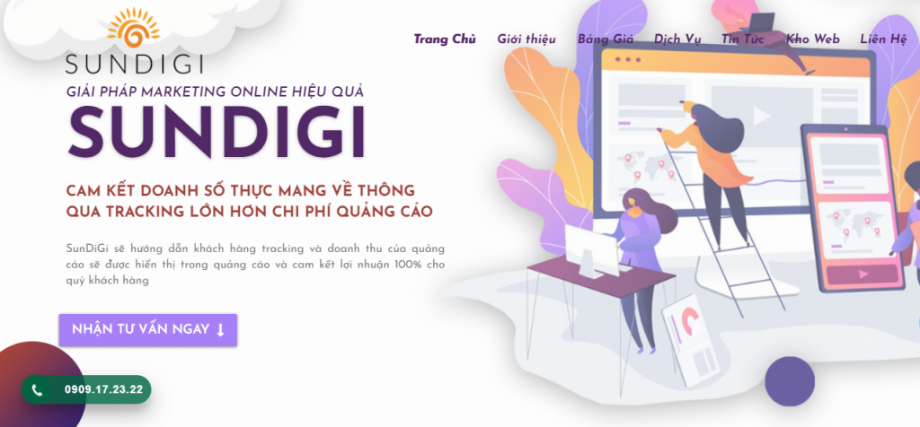 phòng marketing thuê ngoài