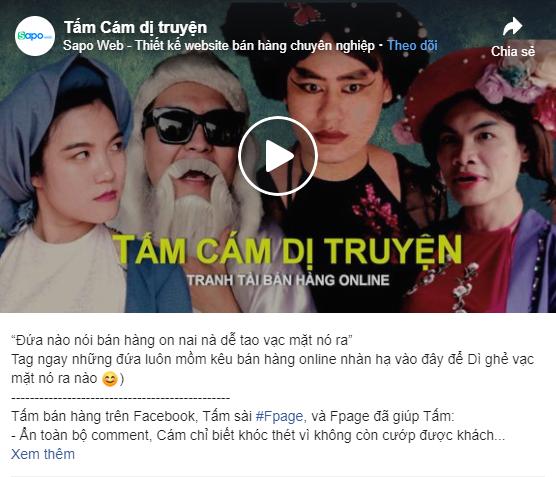 quảng cáo facebook được tài trợ